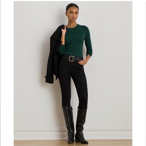 Lauren Ralph Lauren Tops - NEW - Lauren Ralph Lauren Cotton Crew Neck Sweater - size XS